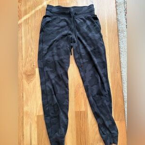 Lululemon Athletica Black Camouflage Joggers